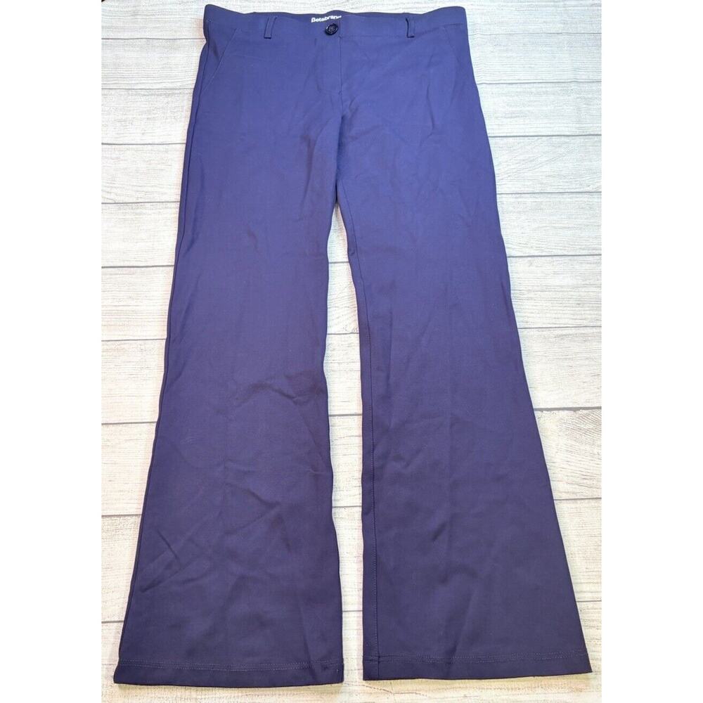Betabrand Women's Boot Cut Pants - Navy